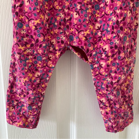 Tea Collection Ruffle Baby Romper, 6-9m - Picture 4 of 6